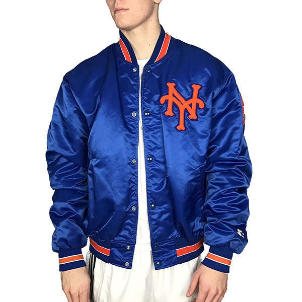 Men Mets New York Blue Jacket