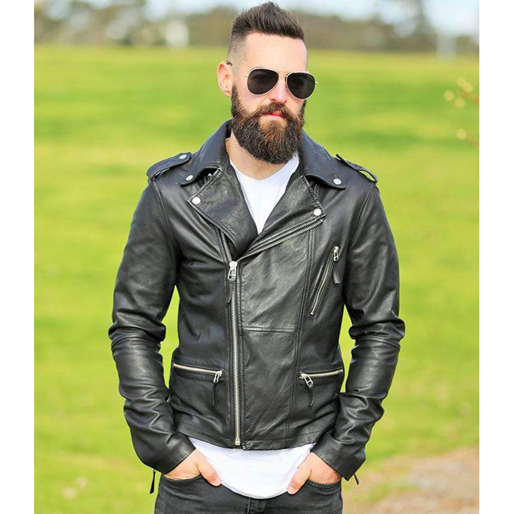 Men Designer Leather Jacket