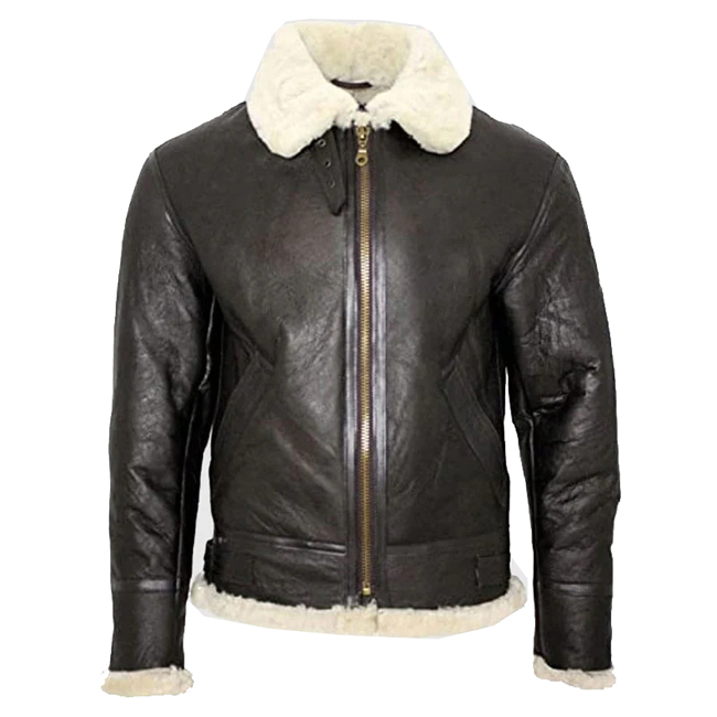 War 2 Bomber Leather Aviator Flying Jacket